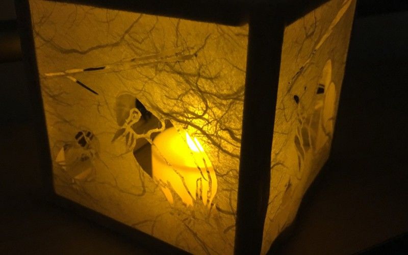 綺麗なランプシェイド