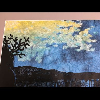 京都の風景を切り絵にし、作品展示販売します。