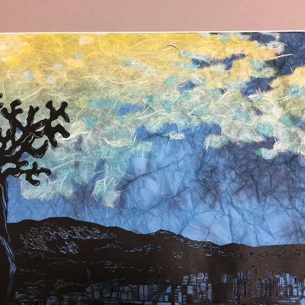 京都の風景を切り絵にし、作品展示販売します。