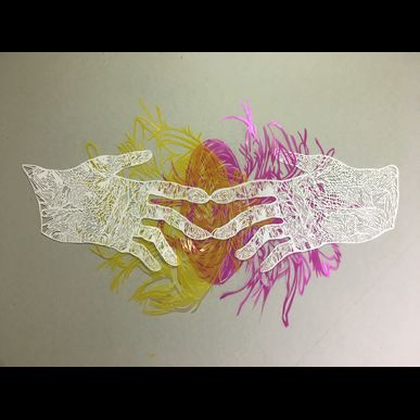 shimesheep 切り絵展　展覧会　in大阪